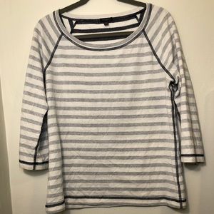 Talbots striped shirt